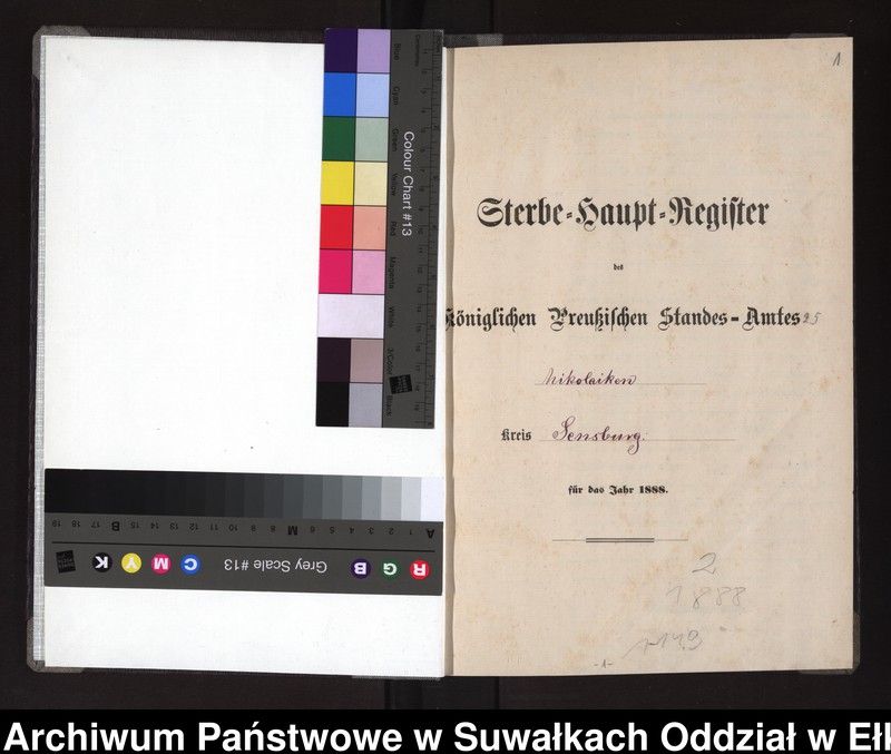 image.from.unit.number "Sterbe-Haupt-Register des Königlichen Preussischen Standes-Amtes Nikolaiken Kreis Sensburg"