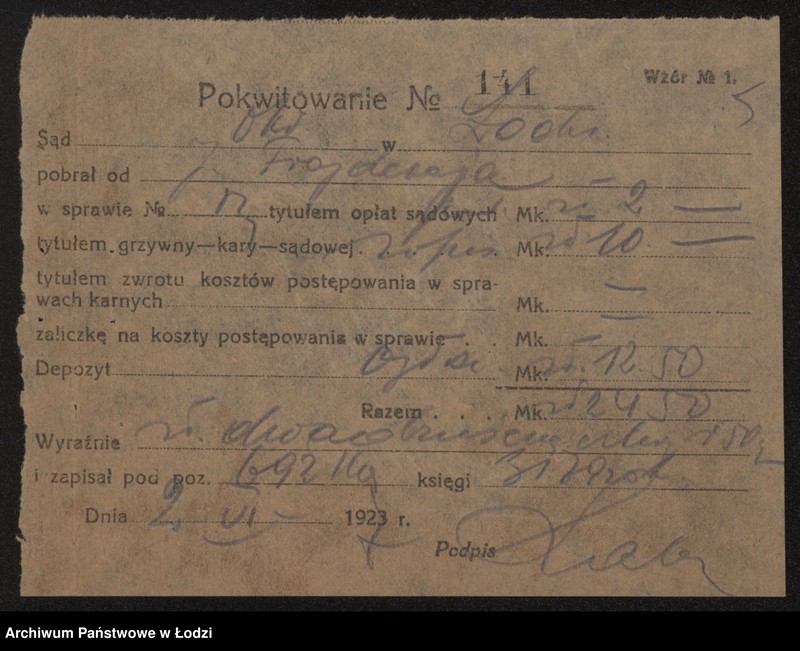 Obraz 7 z jednostki "Josek Frajdenrajch- drobna sprzedaż drzewa i desek"