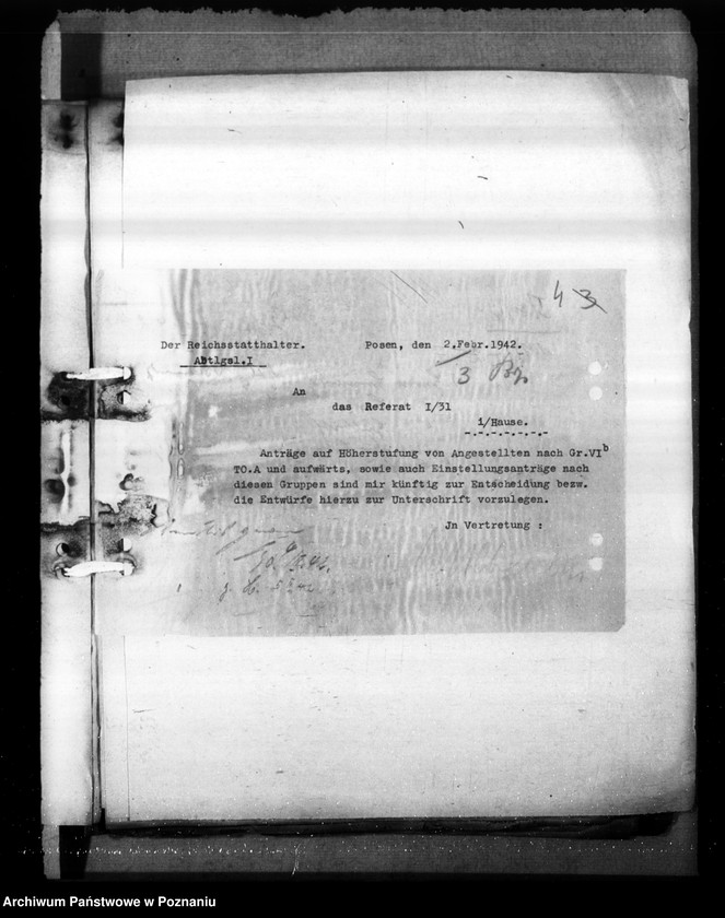 Obraz 9 z jednostki "Zarządzenia w sprawach personalnych"