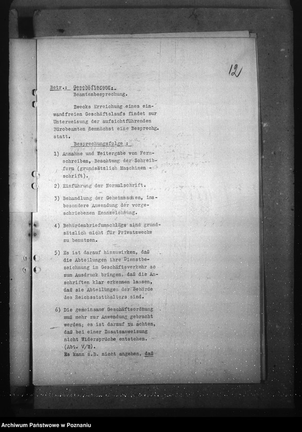 Obraz 16 z jednostki "Konferencje z kierownikami działów w sprawie podziału czynności i obiegu pism w urzędzie"