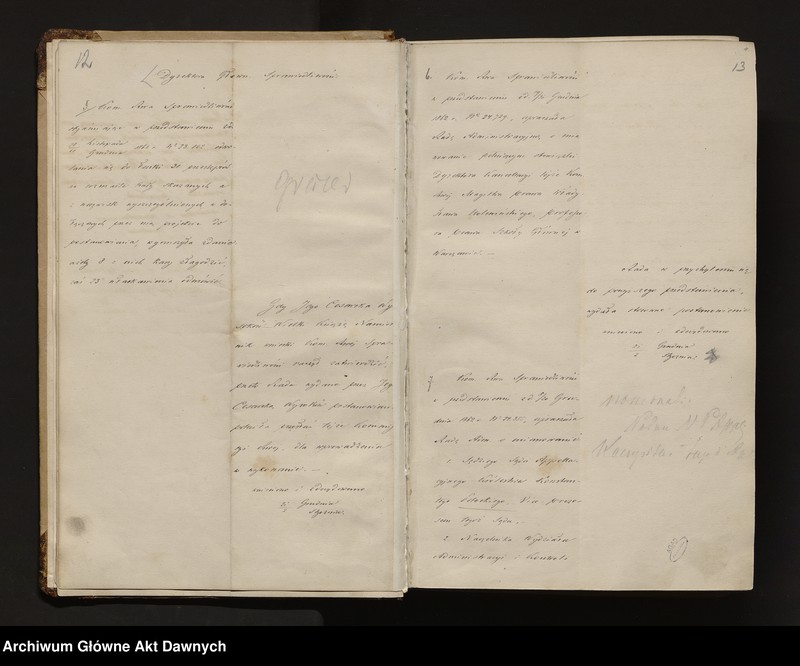 image.from.unit.number "[Protokoły posiedzeń Rady Administracyjnej Królestwa Polskiego, nr 1 - 20]."