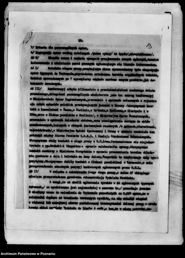 Obraz 17 z jednostki "/Sprawozdanie z działalności Związku Obrony Kresów Zachodnich w dziedzinie rejestracji i dochodzenia pretensji obywateli polskich poszkodowanych przez państwo niemieckie/"