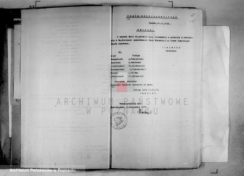 Obraz 16 z jednostki "Podatki Komunalne miasta Grabowa"