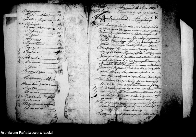 Obraz 7 z jednostki "Akta tyczące się obław i nadzwyczajnych rewizji"