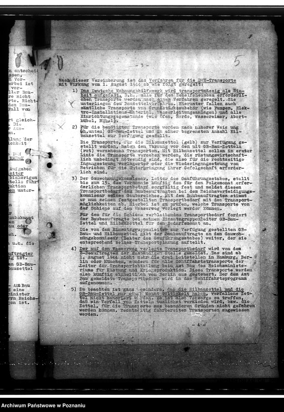 Obraz 11 z jednostki "DWH - Transporte der Baustoffe für Behelfsheime"