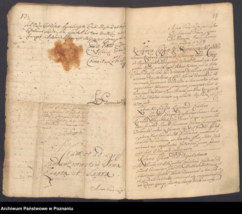 Obraz 18 z jednostki "Acta officii consularis civitatis Posnaniae."