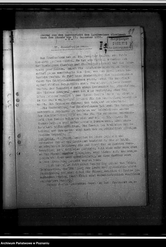 Obraz 15 z jednostki "Lageberichte der Gesundheitsämter"