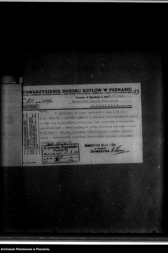 Obraz 19 z jednostki "Majątek Bieganowo powiat wrzesiński własność E. Grabski nr woj. kotła 5588"