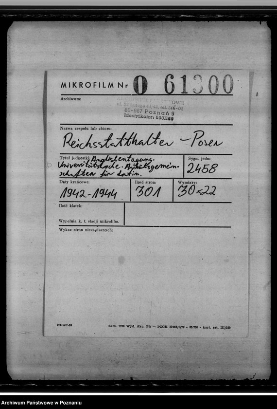 Obraz 2 z jednostki "Anglistentagung. Universitätswoche. Arbeitsgemeinschaften für Latin"