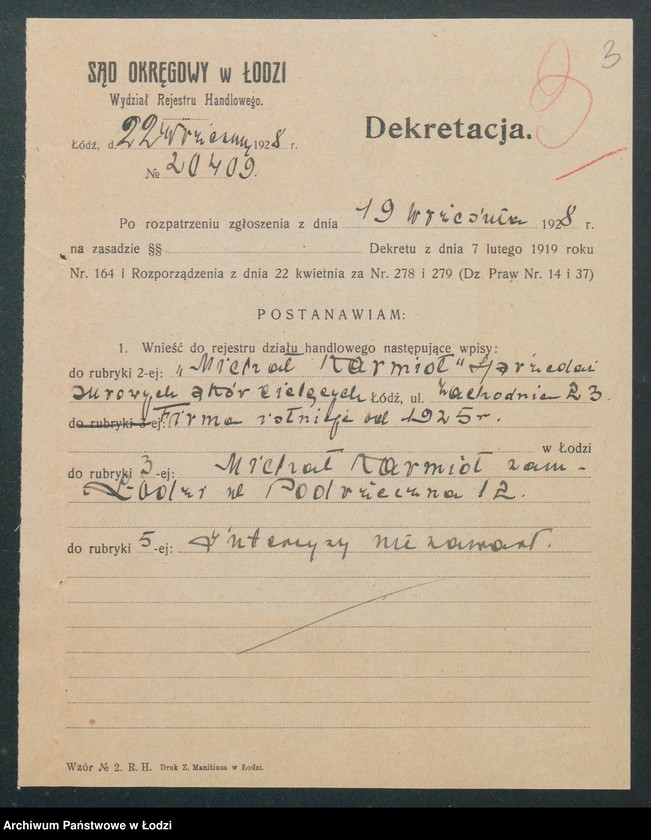 Obraz 5 z jednostki "Michał Karmioł- sprzedaż surowych skór cielęcych"