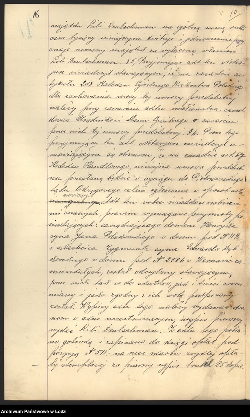 Obraz 17 z jednostki "„Dom Handlowy Frydberg, Kac i s-ka” prowadzenie handlu różnej branży"