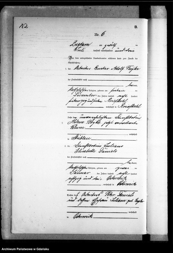 image.from.unit.number "Księga małżeństw"