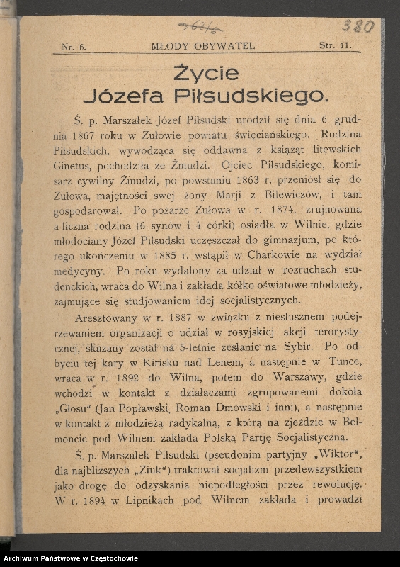 image.from.collection.number "85 rocznica śmierci Józefa Piłsudskiego111"