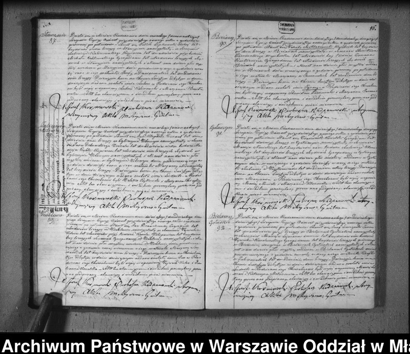 image.from.unit.number "Akta urodzeń, małżeństw i zgonów"