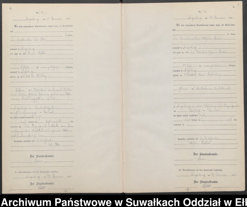 image.from.unit.number "Sterbe-Neben-Register des Preussischen Standes-Amtes Angerburg Kreis Angerburg"