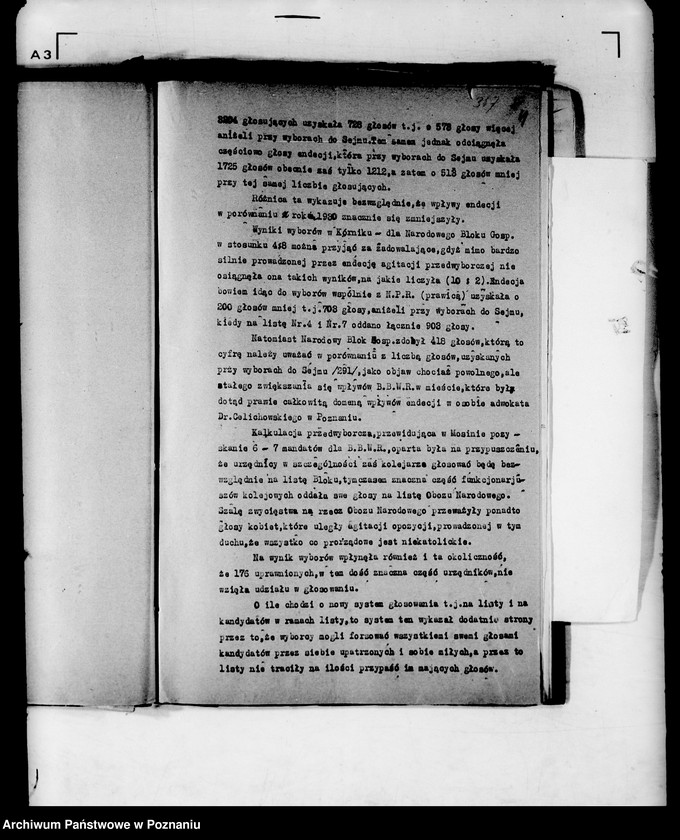 Obraz 7 z jednostki "Protokoły z zebrań periodycznych I instancji /naczelników władz i urzędów niezespolonych z terenu poszczególnych powiatów omawiające ogólną sytuację polityczną i społeczno-gospodarczą"