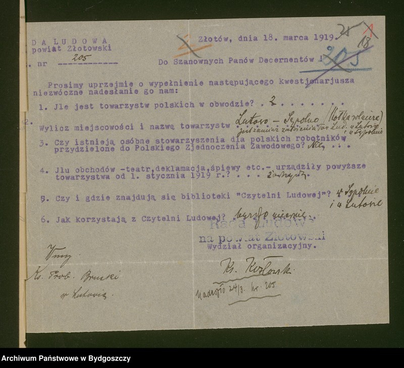 image.from.unit.number "[Rada Ludowa na powiat złotowski - sprawozdania z wieców, kwestionariusze dot. towarzystw polskich]"