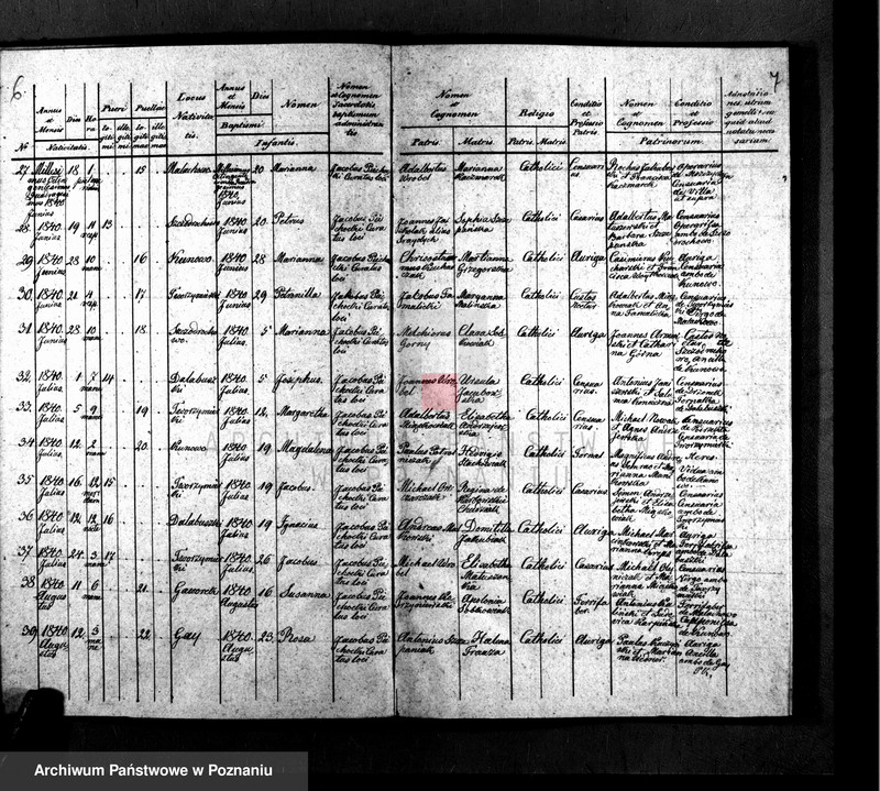 Obraz 5 z jednostki "Liber baptisatorum, copulatorum, mortuorum"
