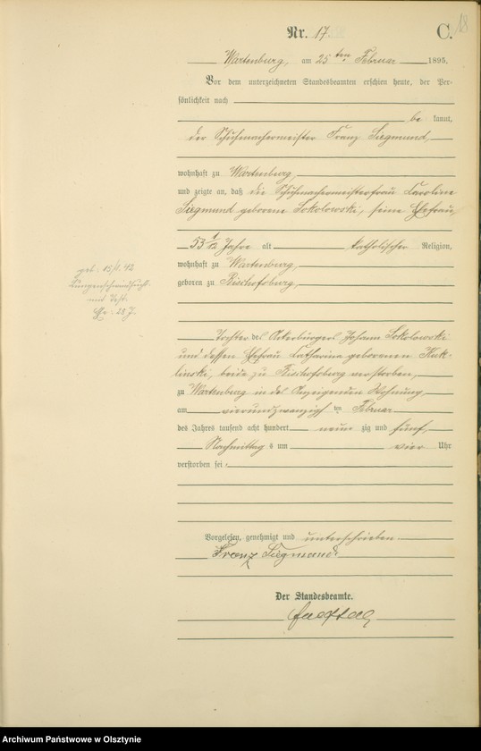 image.from.unit.number "Sterbe-Haupt-Register Nr 1 - 129"