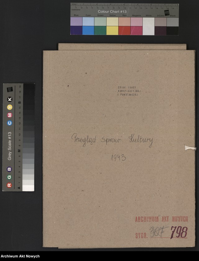 image.from.unit.number "Przegląd Spraw Kultury, Wydawca: Konfederacja Narodu, Warszawa, II-XI.1943 r."