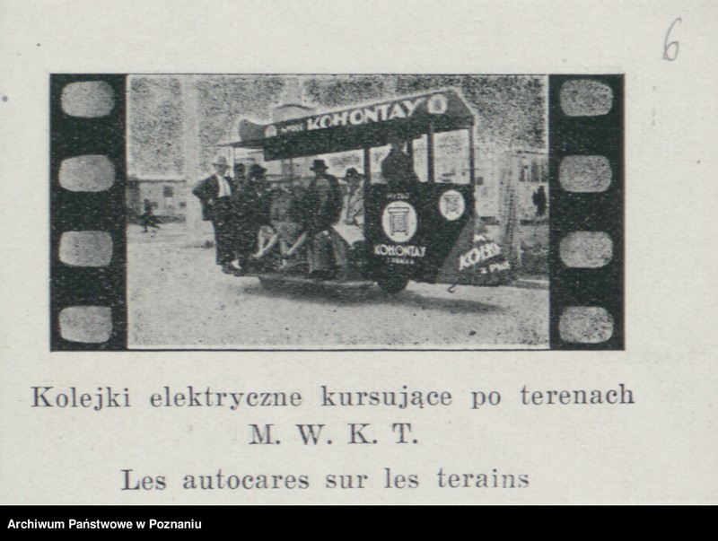 Obraz 8 z jednostki "Poznań - "Albumik Filmowy miasta Poznania" (Międzynarodowa Wystawa Komunikacji i Turystyki. Komtur)"