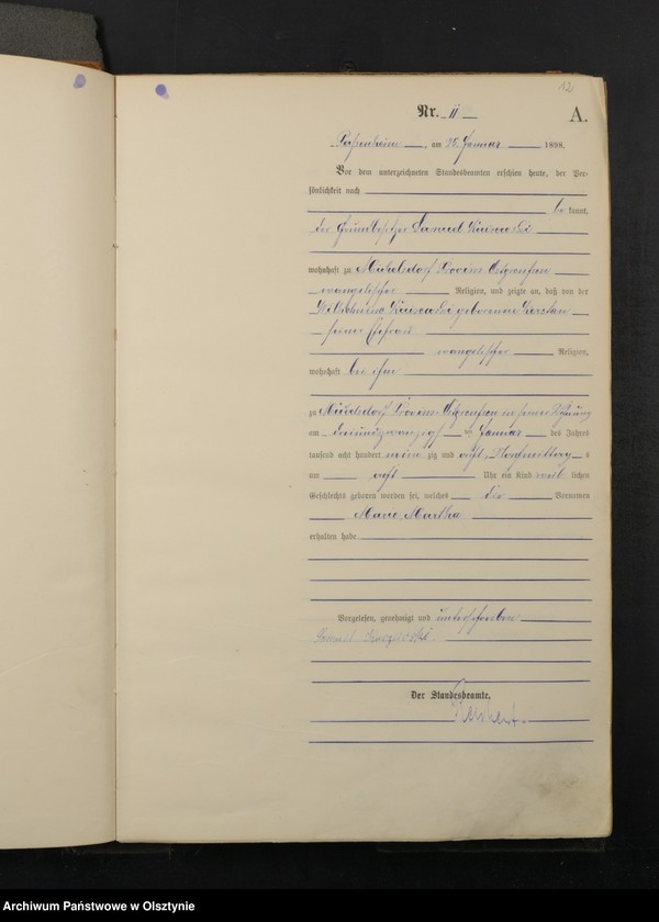 image.from.unit.number "Geburts-Haupt-Register Nr 1 - 256"