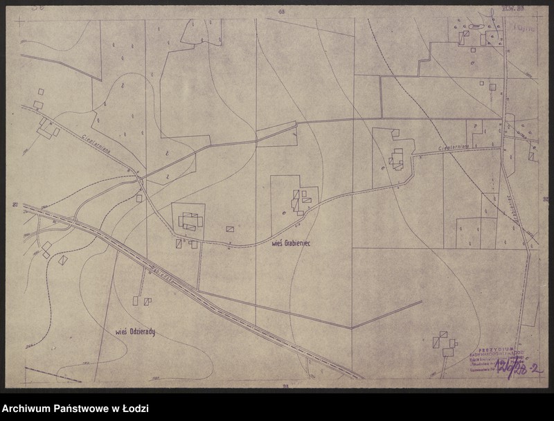 Obraz 2 z jednostki "Plan miasta Łodzi Sekcja NW 36"