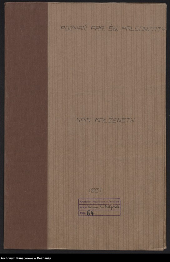 Obraz 2 z jednostki "Spis małżeństw"