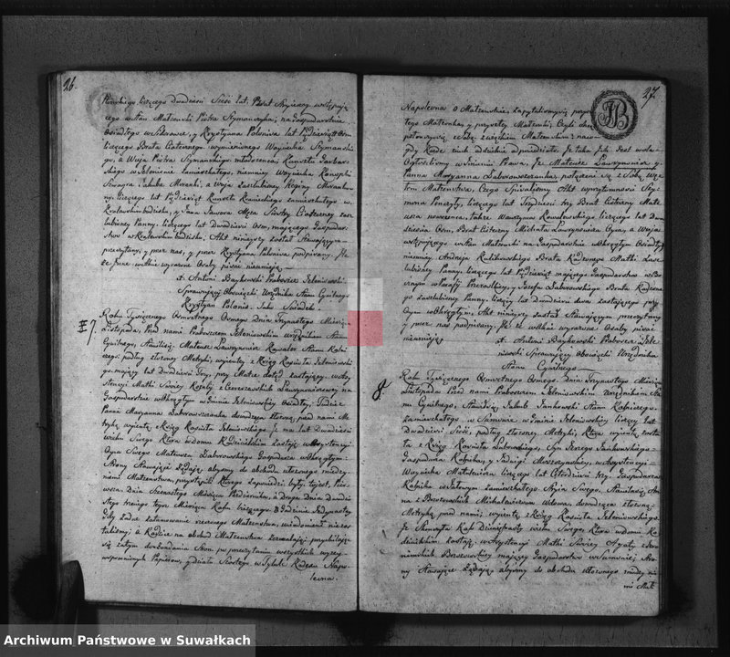 image.from.unit.number "Akta Małżeństwa Gminy Jeleniewskiey Roku 1808"
