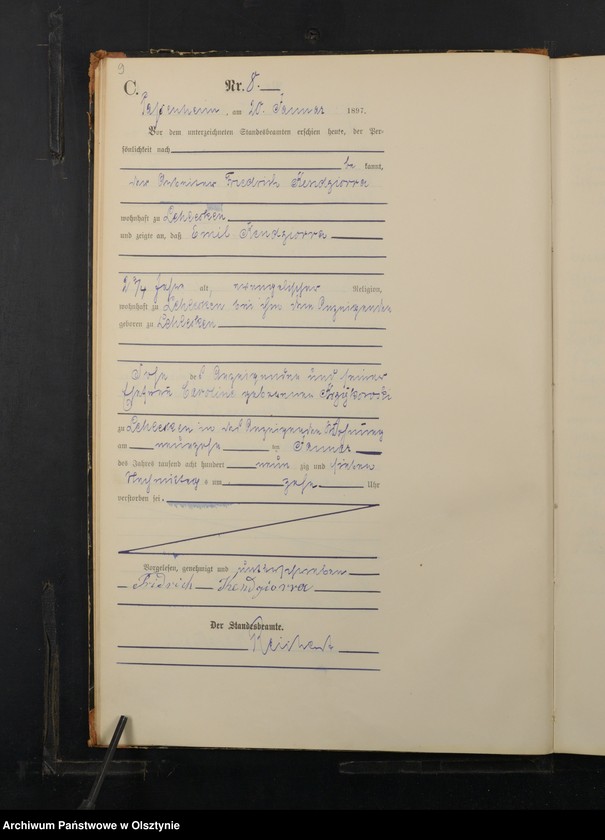 image.from.unit.number "Sterbe-Haupt-Register Nr 1 - 167"