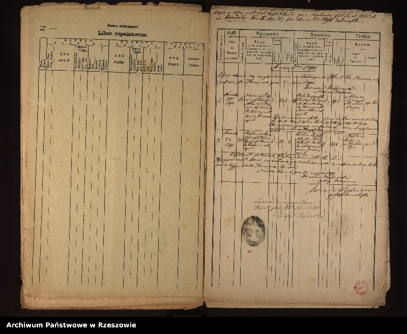 image.from.unit.number "Księga urodzeń, małżeństw i zgonów dla miejscowości Męcina Wielka, Rozdziele, Pstrążne, Wapienne"