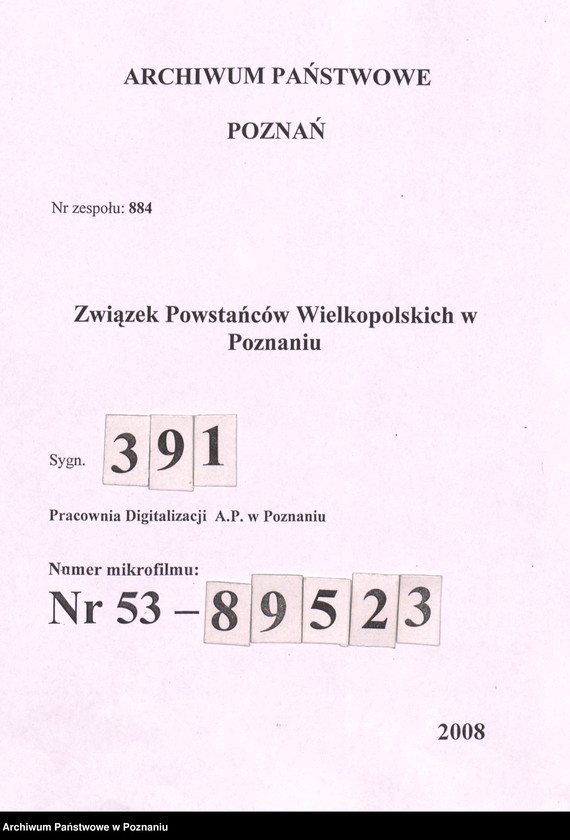 Obraz 1 z jednostki "Wnioski o odznaczenia krzyżem zasługi."