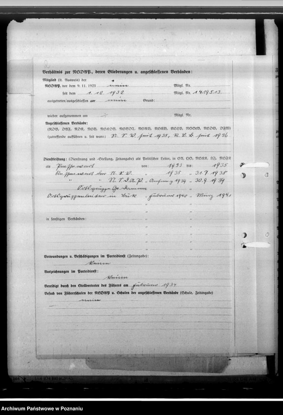 image.from.unit.number "Personalakten des Amtskommissars Richard Schulz, in Grossdorf"