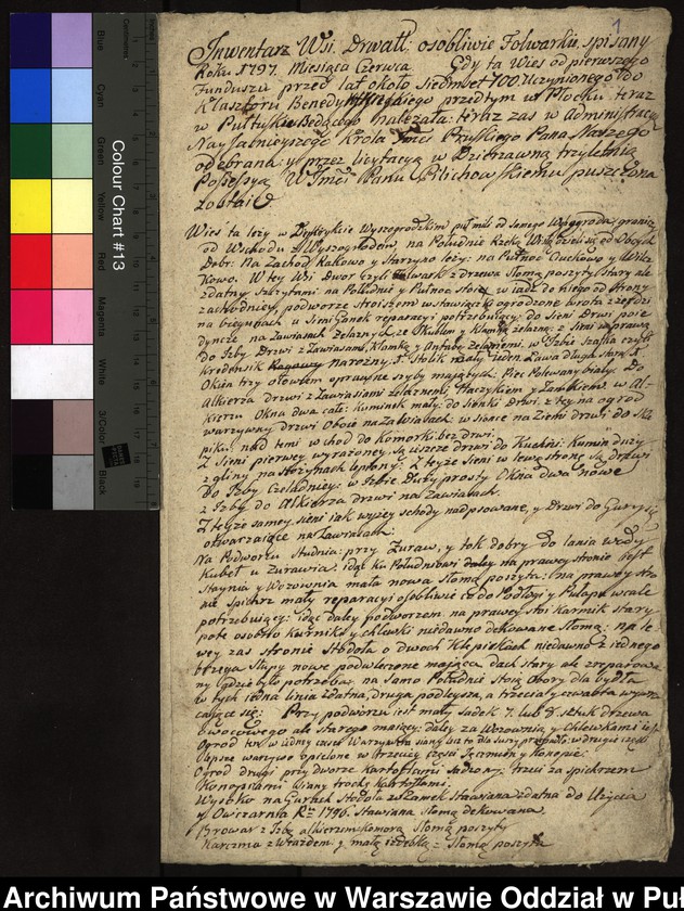 image.from.unit.number "Inwentarz wsi Drwały sporządzony przy oddawaniu dóbr w trzyletnią dzierżawę Pilichowskiemu"