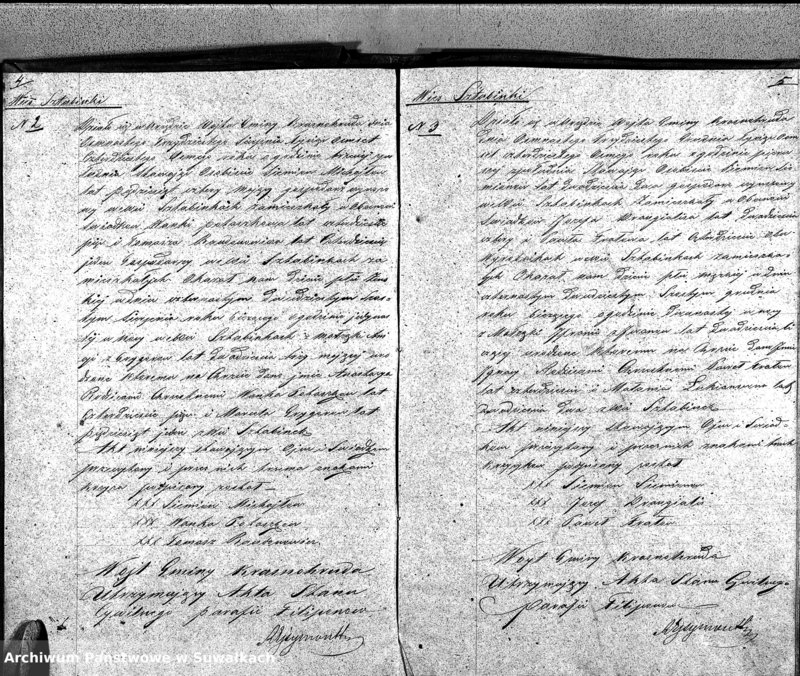 image.from.unit.number "Duplikaty Urodzonych Zaślubionych i Zmarłych Sekty Filiponów z Gminie Krasnohruda z 1848 r."