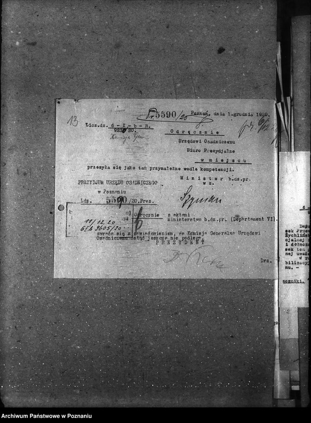 Obraz 17 z jednostki "Sprawy osobowe Komisja Generalna - personalne ogólne"