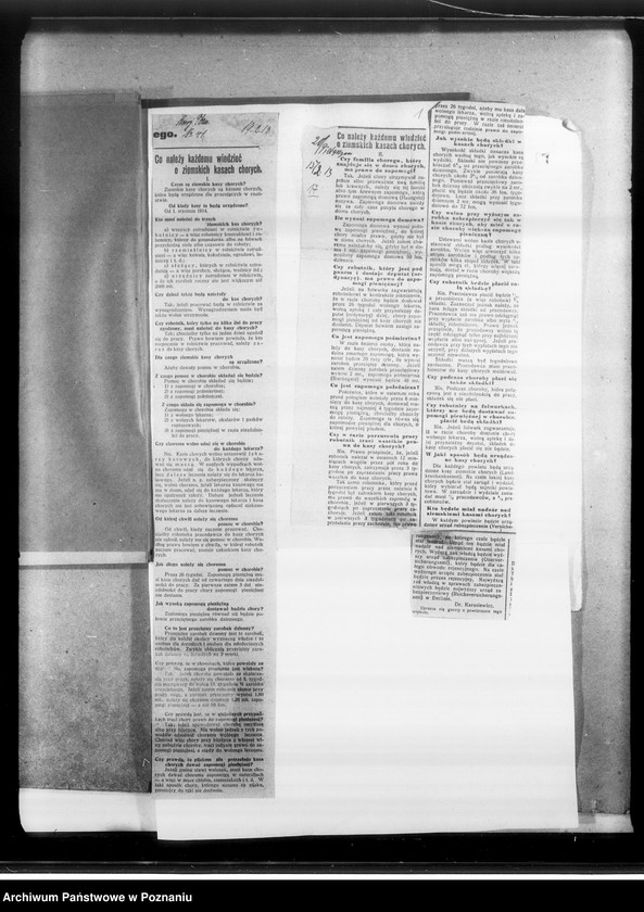 Obraz 5 z jednostki "Ubezpieczenia i renty po zabitych na wojnie [Wycinki prasowe]"