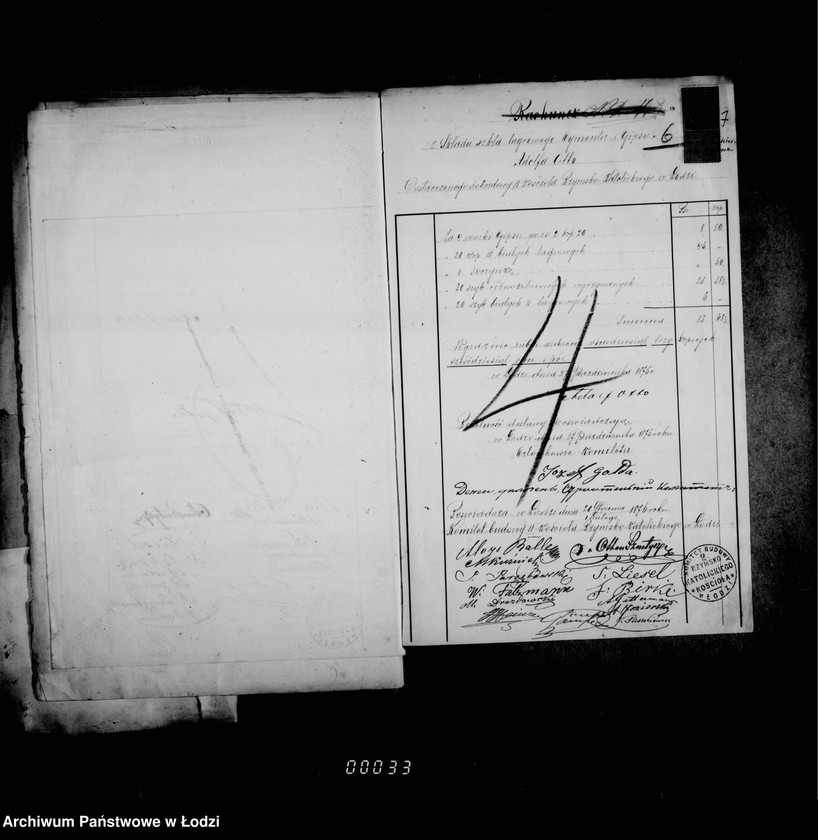 Obraz 11 z jednostki "[O kościele św. Krzyża - budowy]"