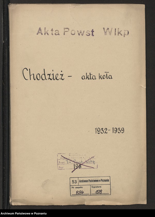 Obraz 2 z jednostki "Chodzież, akta koła."