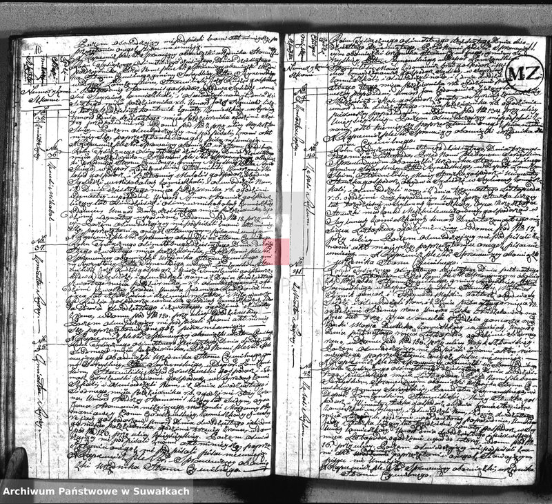 image.from.unit.number "Akta umarłych gminy sereyskiey od 1-go maja 1810 ru"