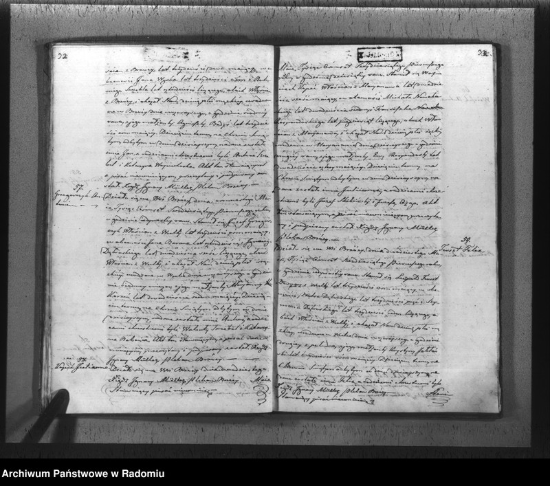 Obraz 19 z jednostki "[Akta stanu cywilnego wyznania rzymsko-katolickiego parafii Brzóza 1861]"