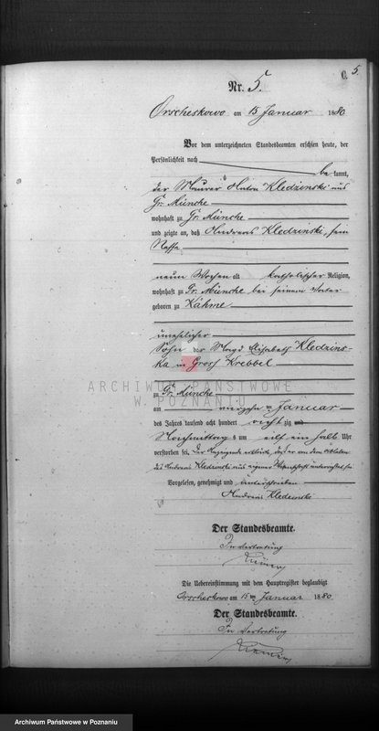 Obraz 7 z jednostki "Księga zgonów"