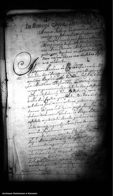 Obraz 10 z jednostki "Inscriptiones, resignationes [protocollon]"