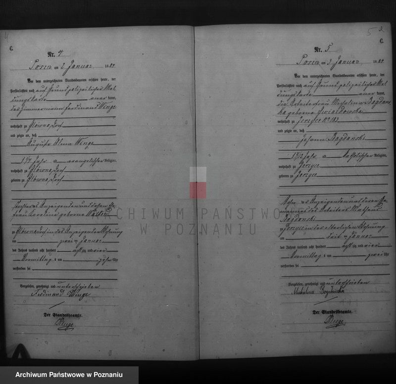 Obraz 4 z jednostki "Księga zgonów"