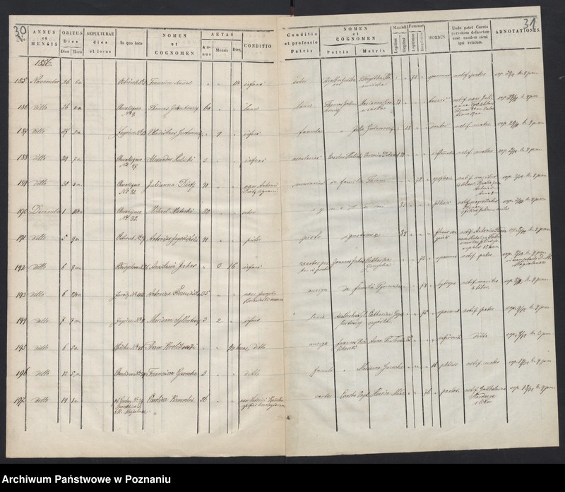 Obraz 18 z jednostki "Księga zgonów"