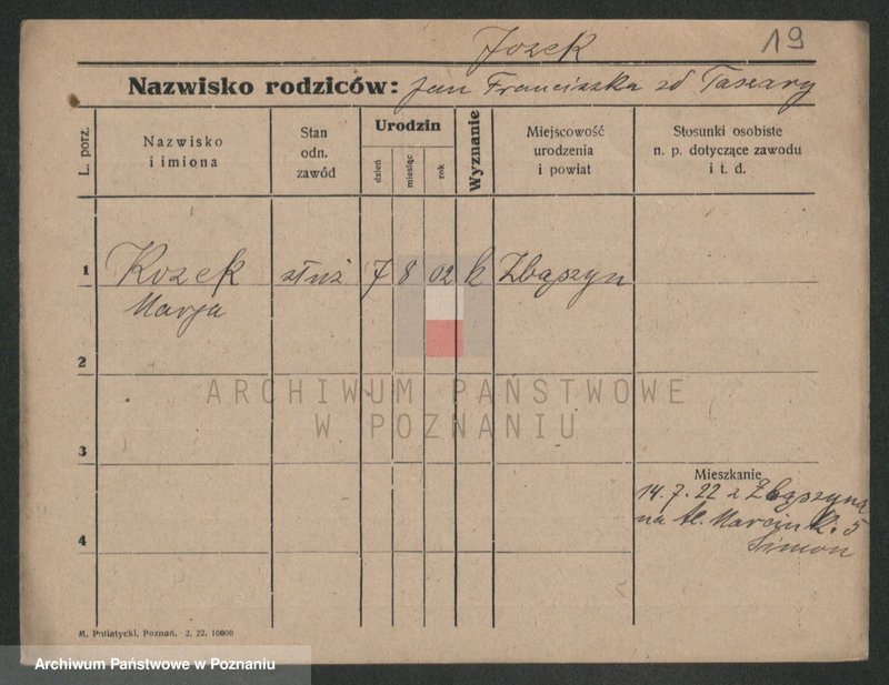 Obraz 19 z jednostki "Kozbiał - Koziolczyk"