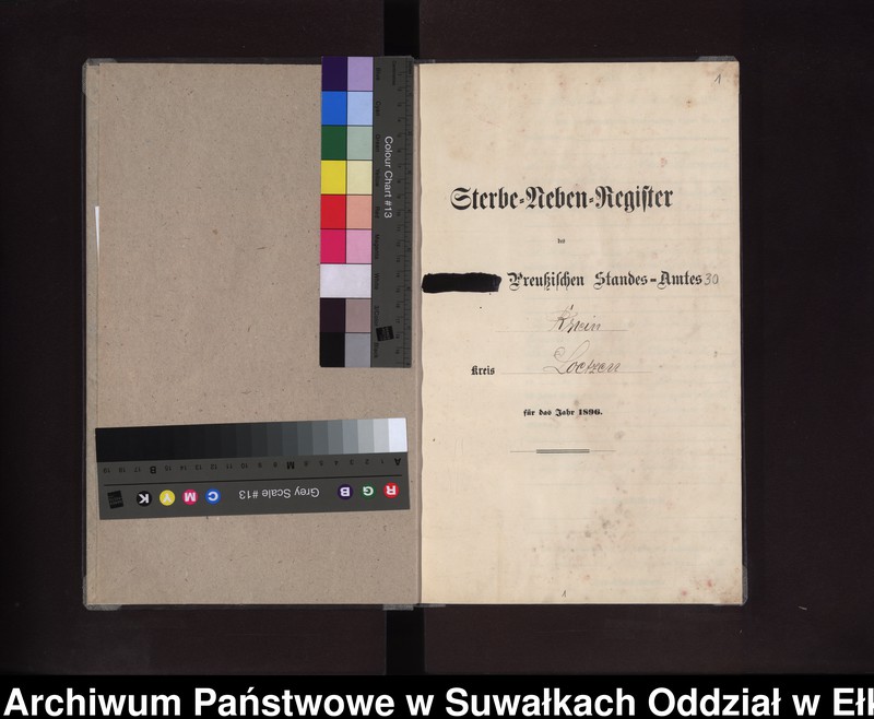 image.from.unit.number "Sterbe-Neben-Register des Preussischen Standes-Amtes Rhein Kreis Loetzen"