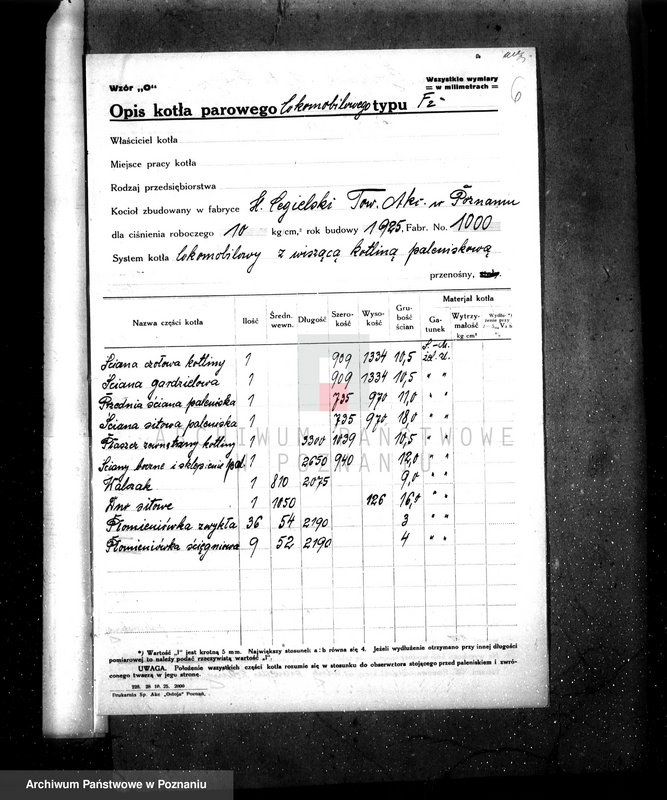 Obraz 10 z jednostki "Majętność Chwałkowo pow. Gostyński nr woj. kotła 6072"