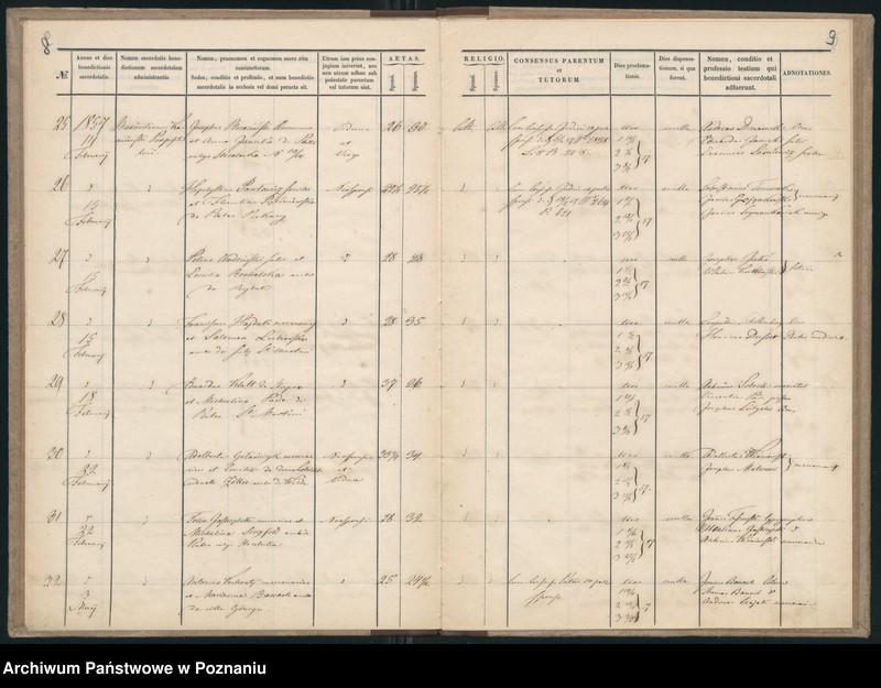 Obraz 7 z jednostki "Księga małżeństw"