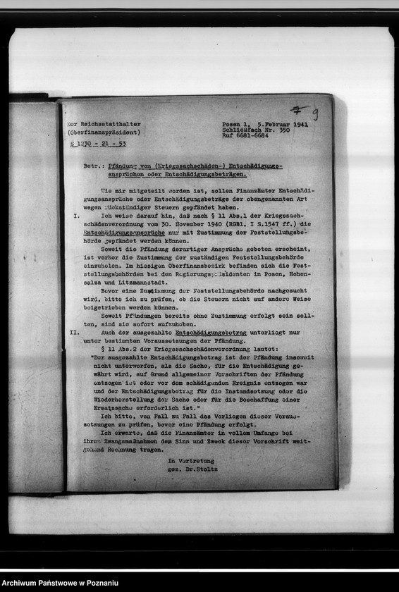 Obraz 13 z jednostki "Kriegsschäden."